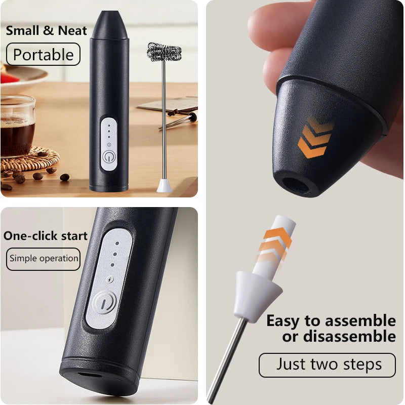 Batidor eléctrico recargable usb
