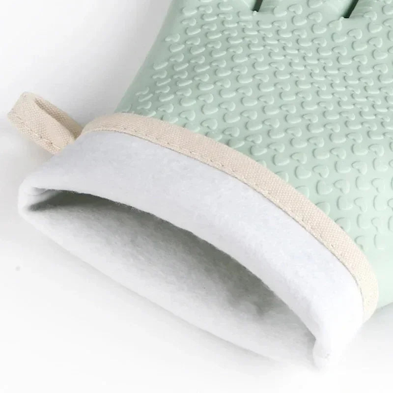 Guantes de cocina térmicos de silicona