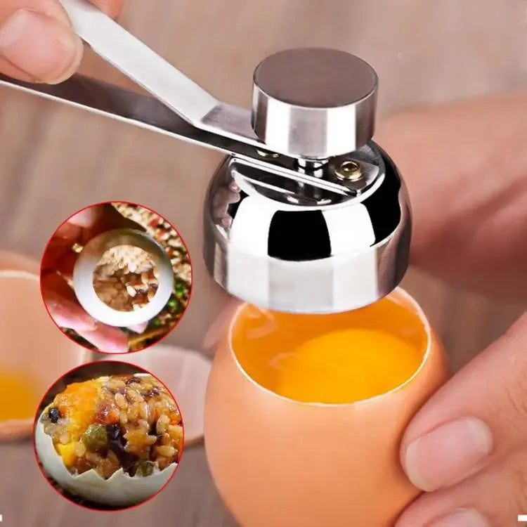 Cortador de huevos de acero inoxidable