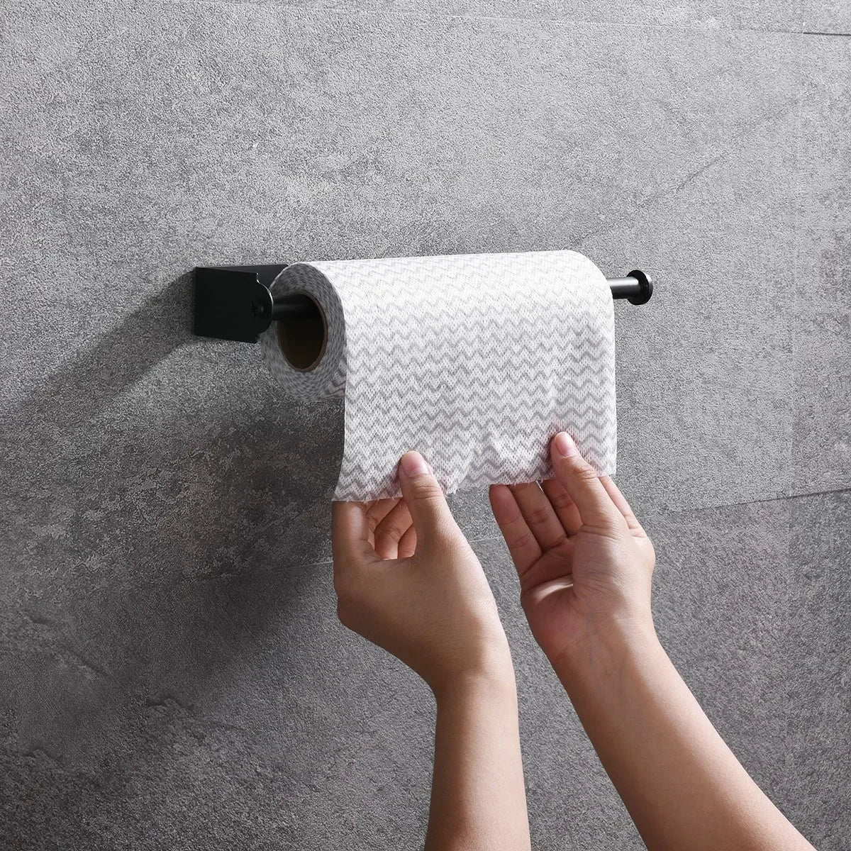 Soporte colgante para papel