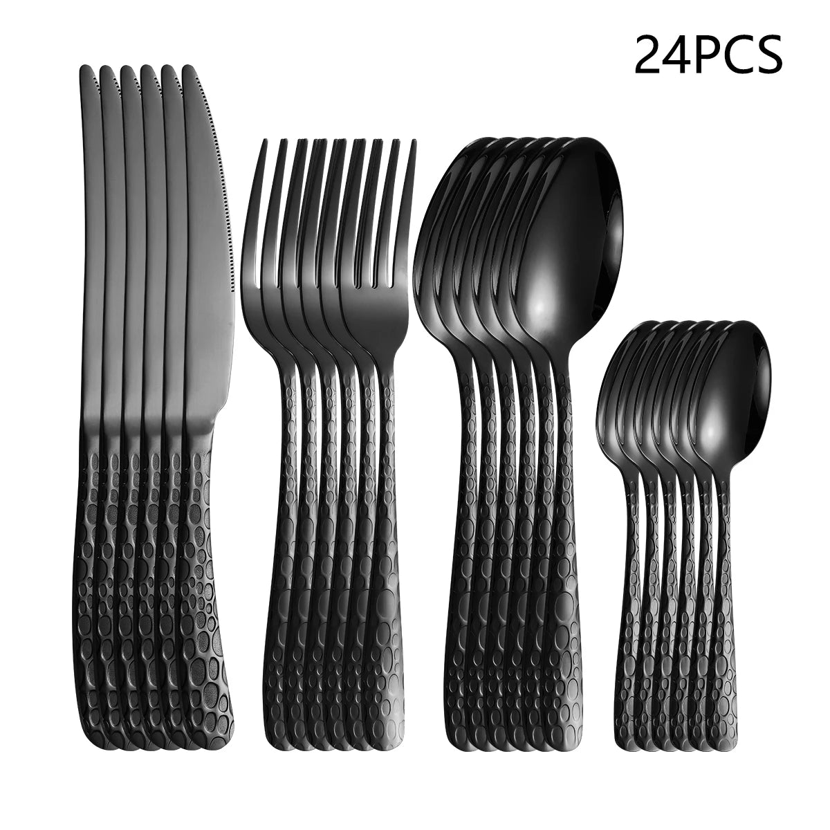 Set de cubiertos acero inoxidable