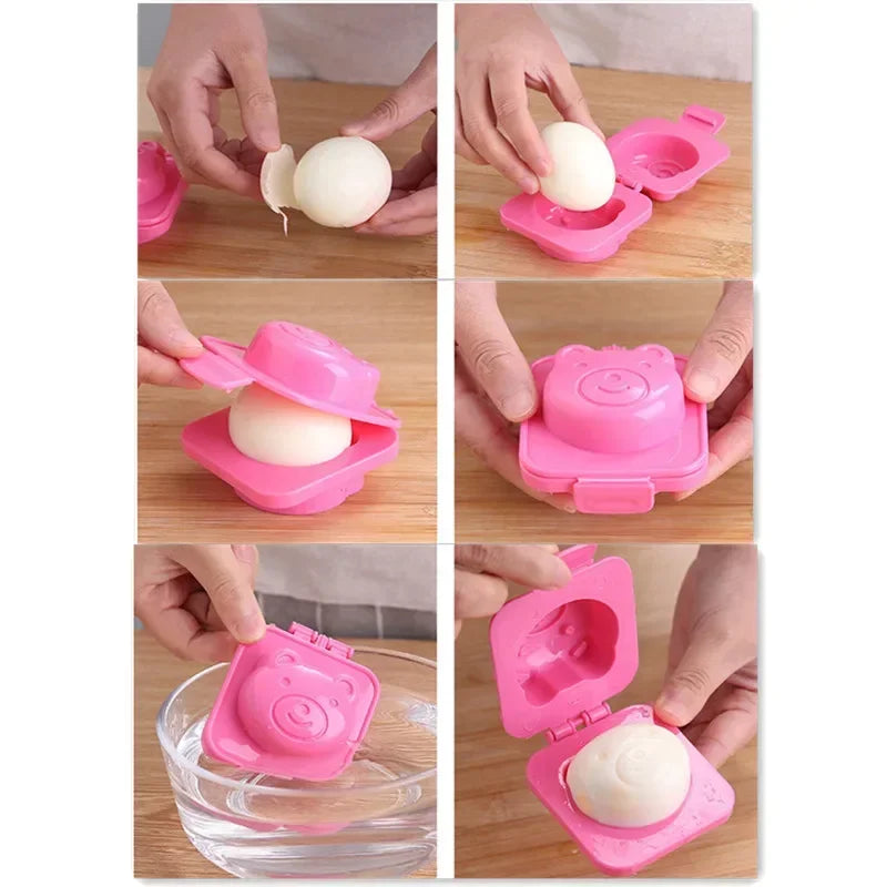 Molde con forma para Arroz, Huevos y papas (4 piezas)