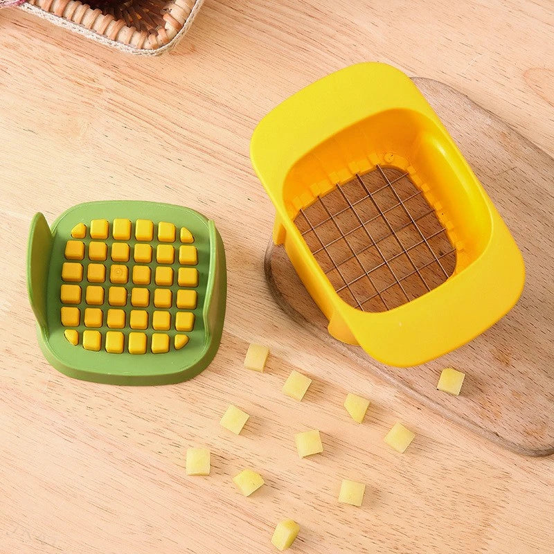 Cortador de Verduras y Papas en Cubos y Tiras