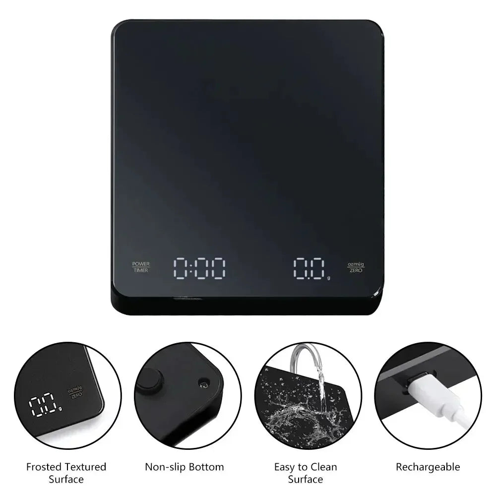 Gramera digital profesional recargable