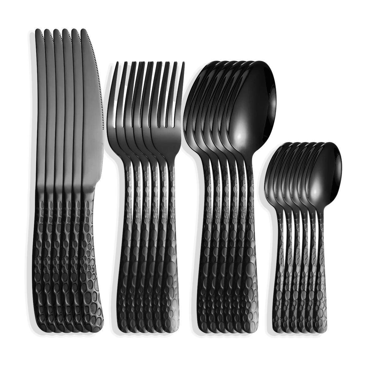 Set de cubiertos acero inoxidable