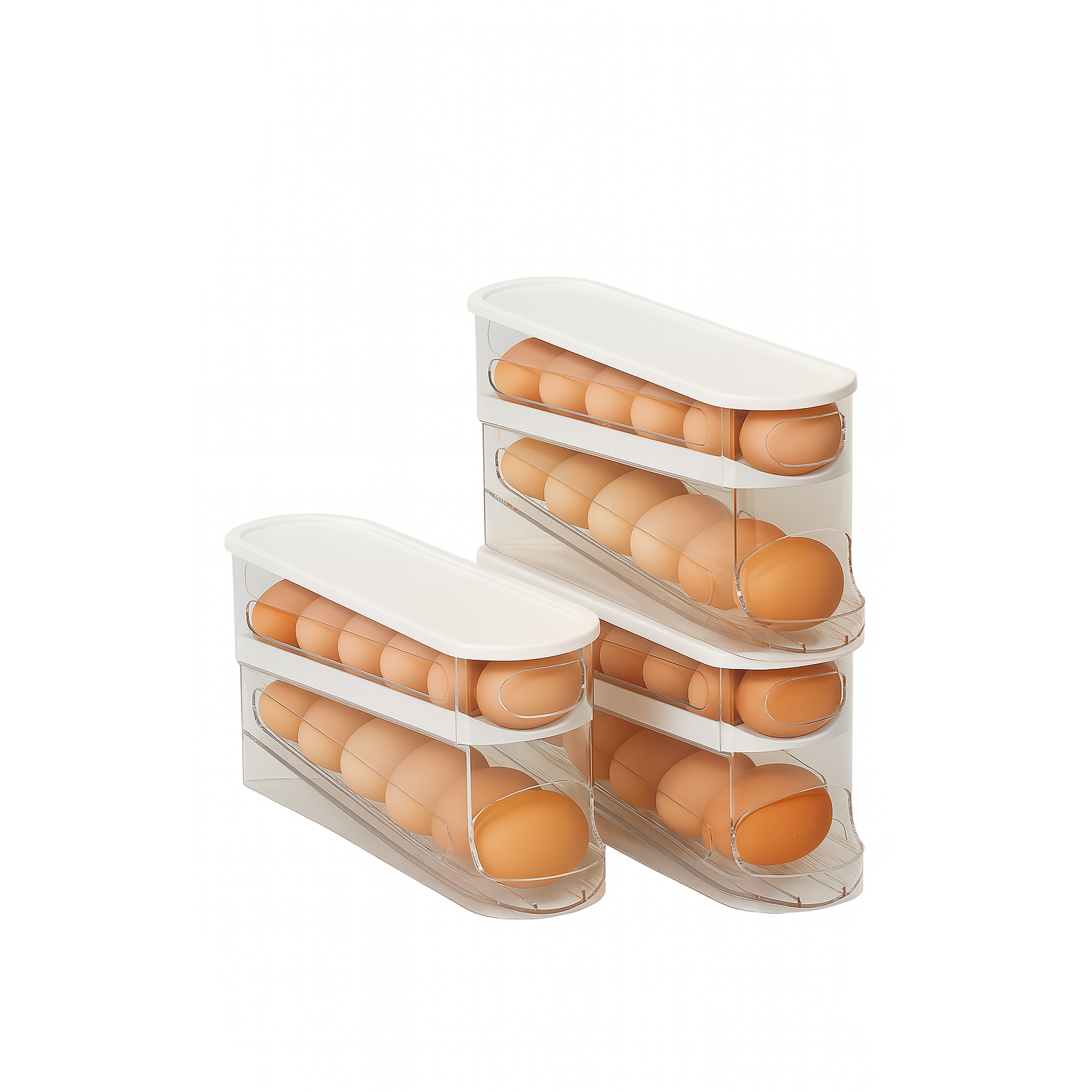 Caja dispensadora para huevos